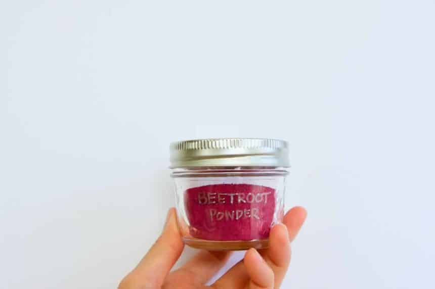 Beetroot Powder in Jar