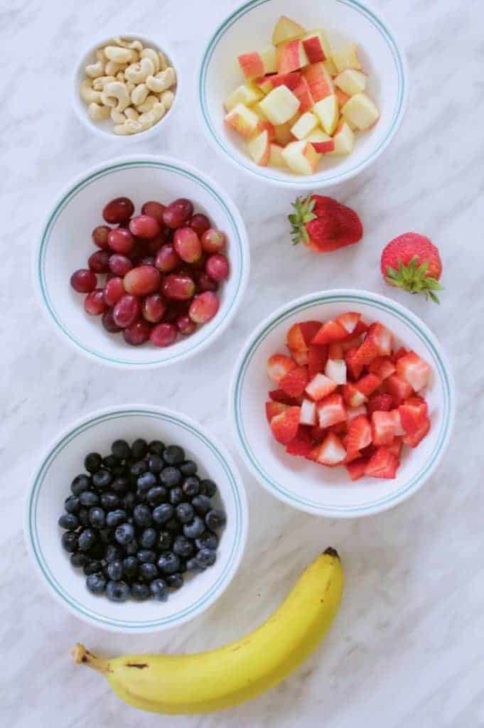 Berry Fruit Salad Ingredients | melissatorio.com