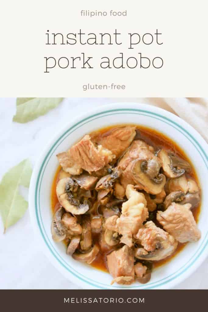 Instant Pot Pork Adobo | melissatorio.com