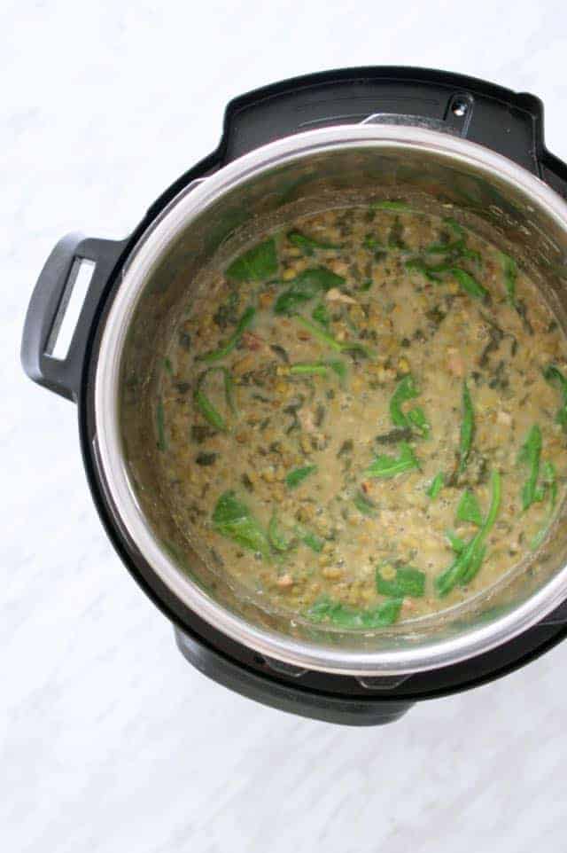 Instant Pot Mung Bean Stew in Pot | melissatorio.com