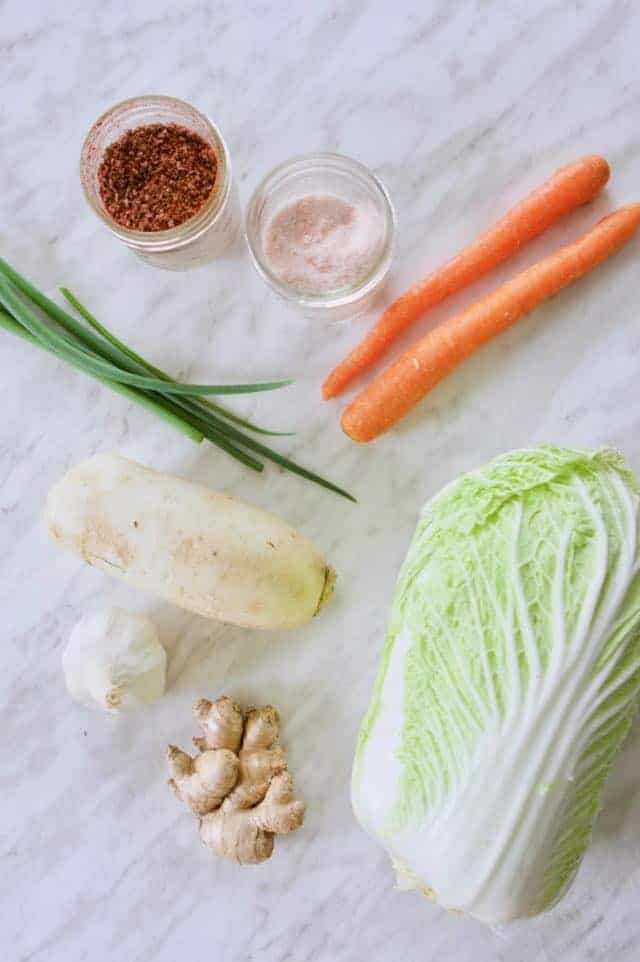 Kimchi Ingredients | melissatorio.com