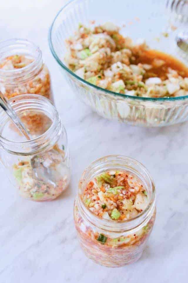 Kimchi in Jars | melissatorio.com
