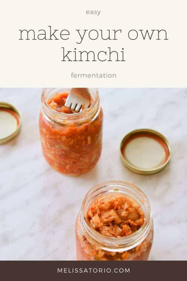 Make Your Own Kimchi | Easy Recipe | melissatorio.com