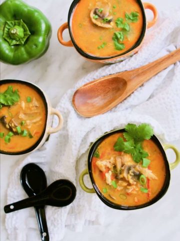 Lentil Coconut Curry Soup