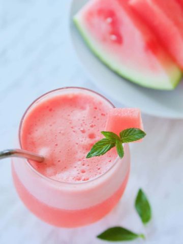 Watermelon Kombucha Shake