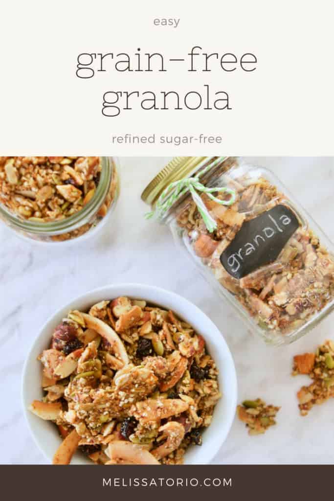 Grain-free Granola | melissatorio.com