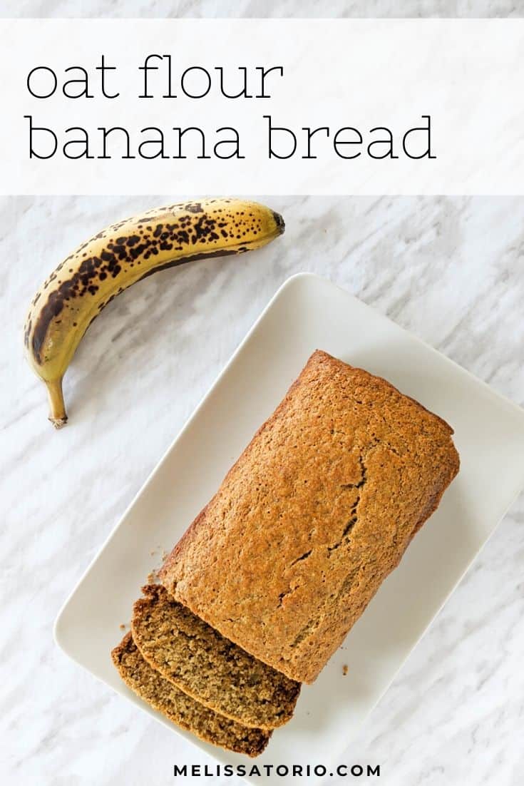 banana bread with ripe banana